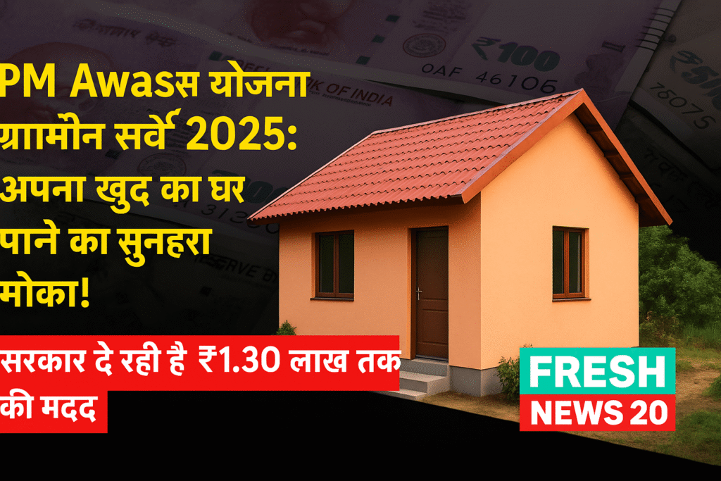 PM Awas Yojana Gramin Survey 2025