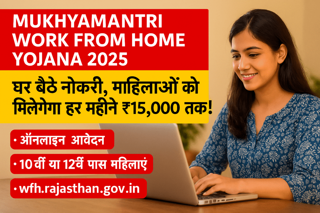Mukhyamantri Work From Home Yojana 2025
