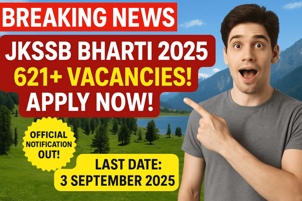 JKSSB Bharti 2025