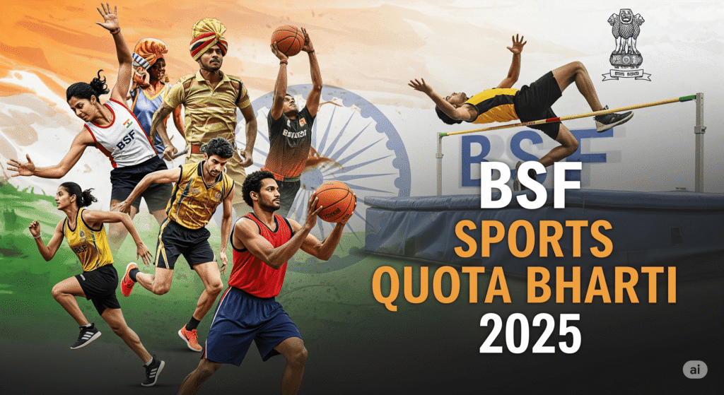BSF Sports Quota Bharti 2025